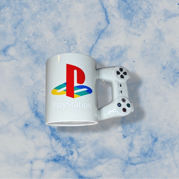 Sony Other - Sony PlayStation Gray Mug with Controller Handle